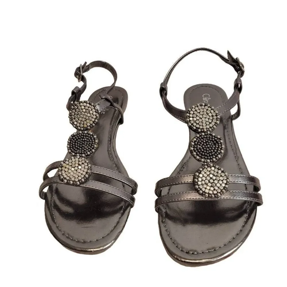 Cupcake Couture beaded sandals 1